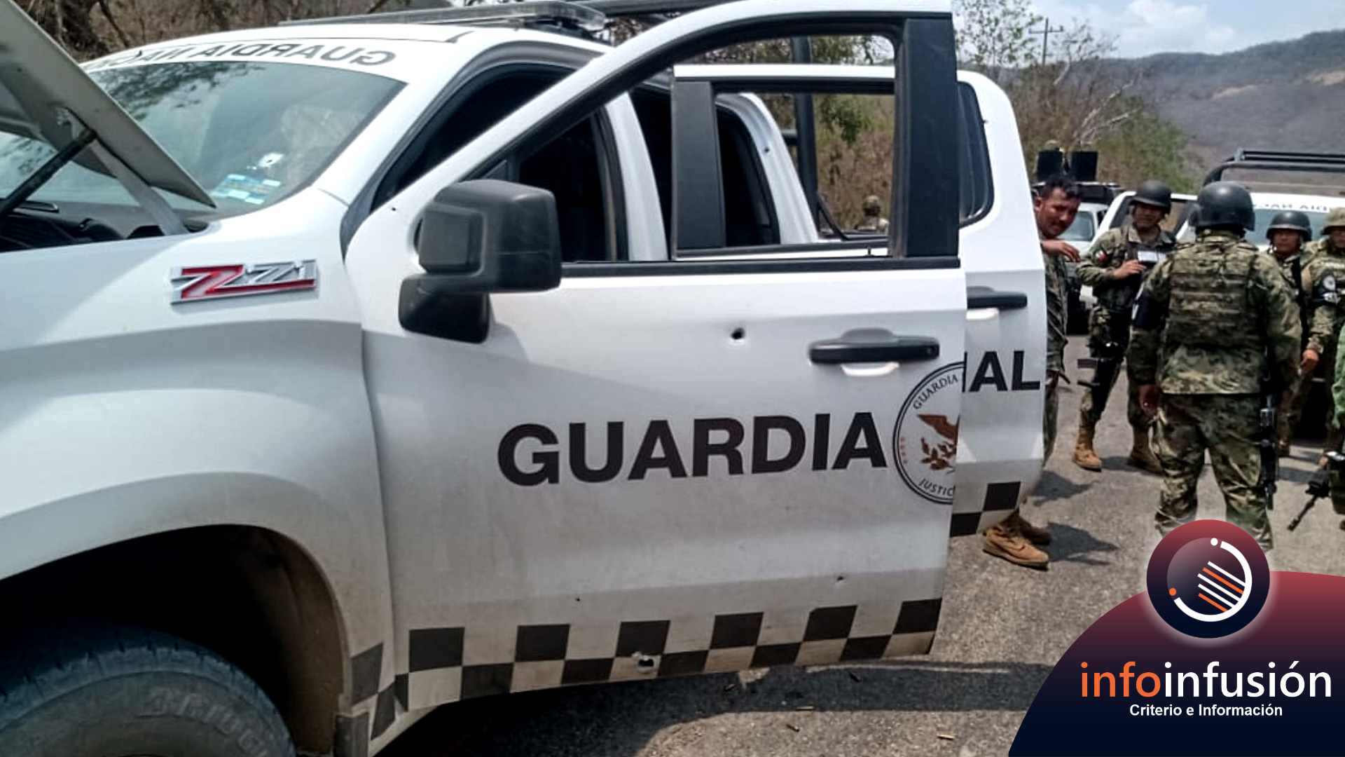Emboscan a elementos de la Guardia Nacional en Sombrerete, Zacatecas