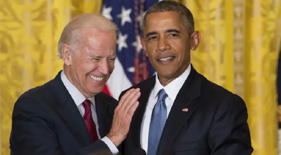 Obama y Clinton respaldan a Biden en un evento histórico en Nueva York