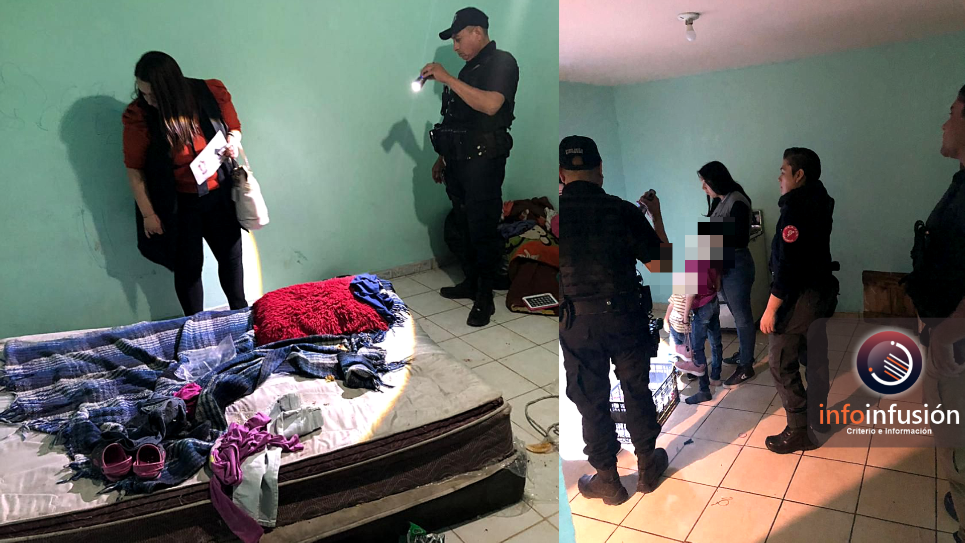 Rescatan a dos menores encerrados en una casa en Santiago Papasquiaro