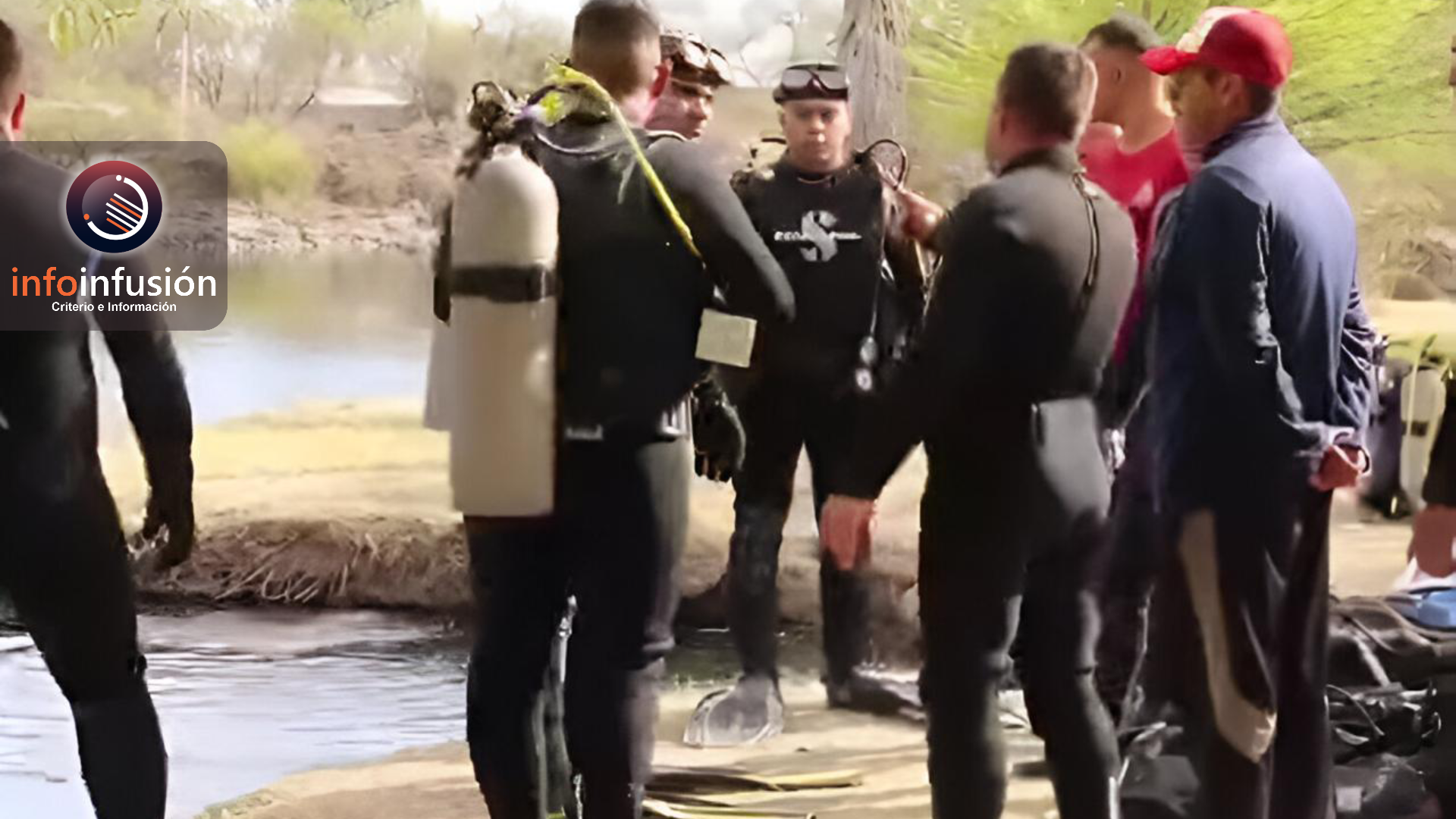 Continúa la búsqueda de bañista en el río Nazas