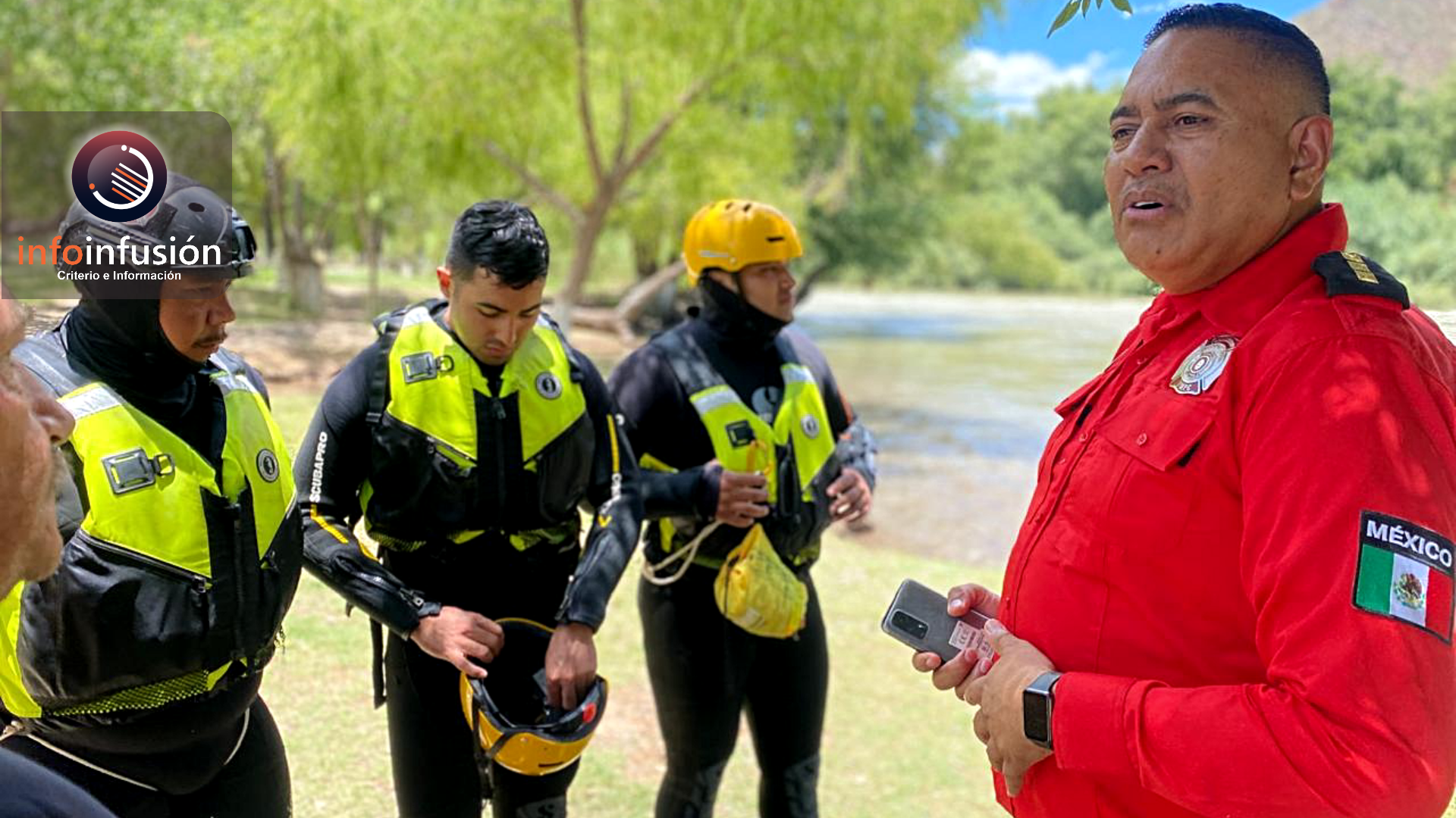 Intensifican búsqueda de joven ahogado en el río Nazas