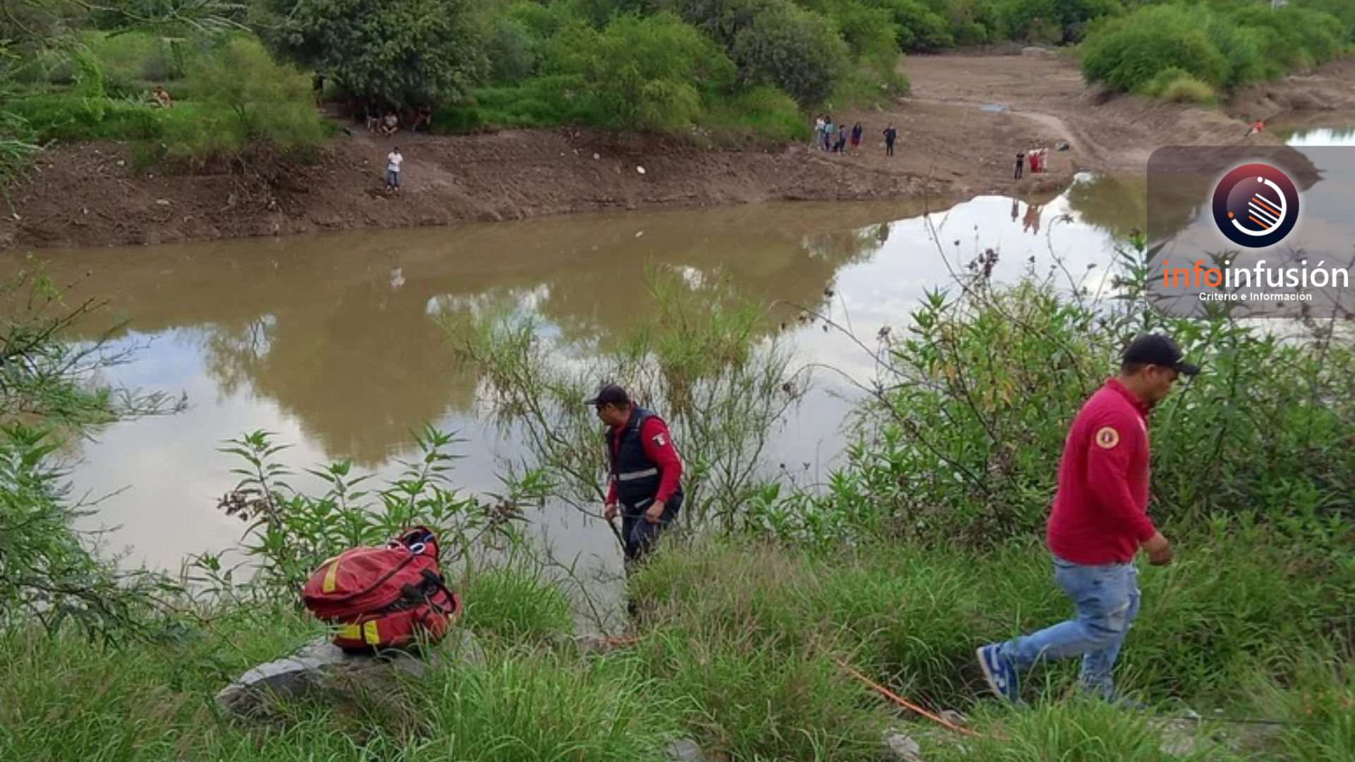 Encuentran cuerpo sin vida en el río Nazas