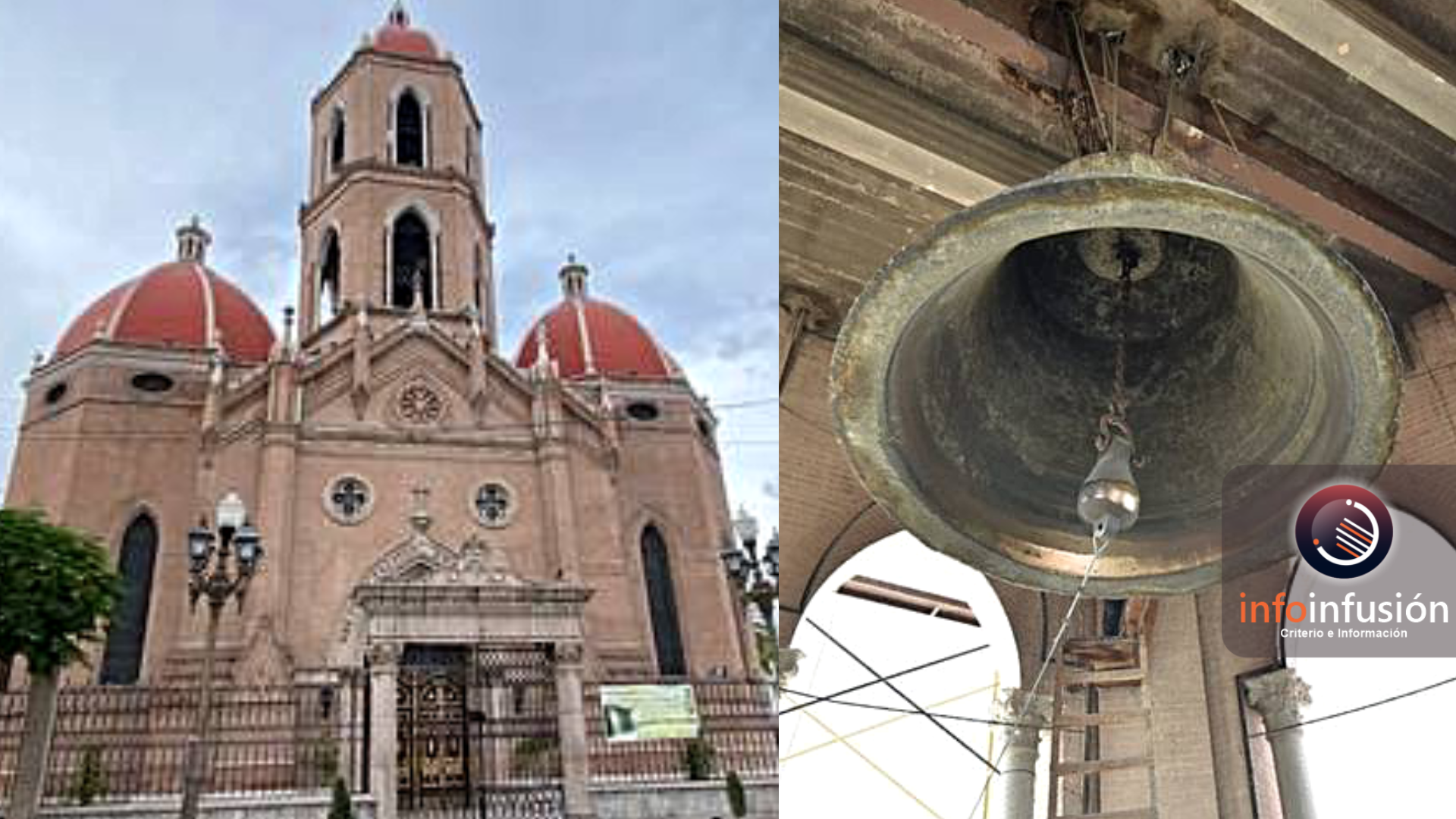 Roban campana de Catedral de Nuestra Señora de Guadalupe en Gómez Palacio