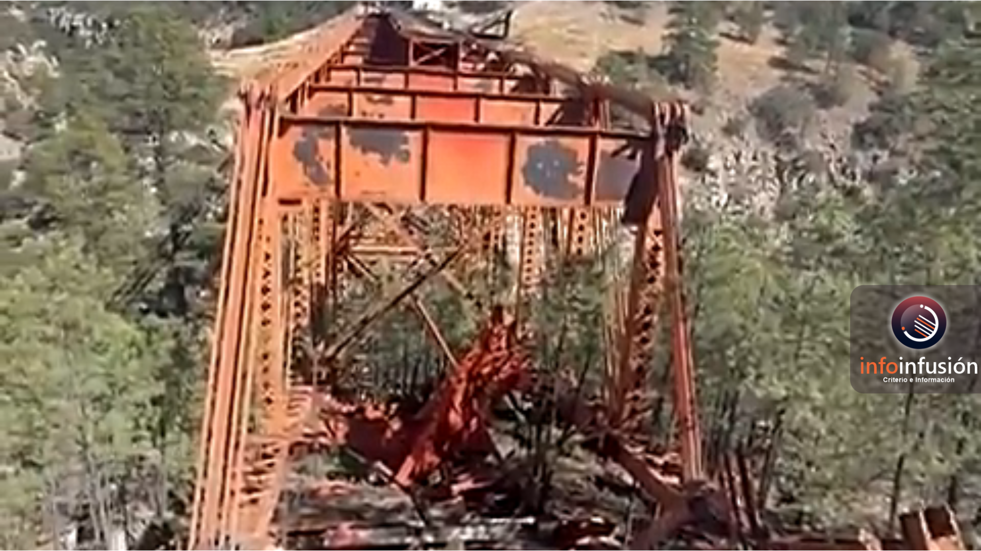 Desmantelaban puente de ferrocarril en Otinapa; huyen antes de ser sorprendidos por autoridades