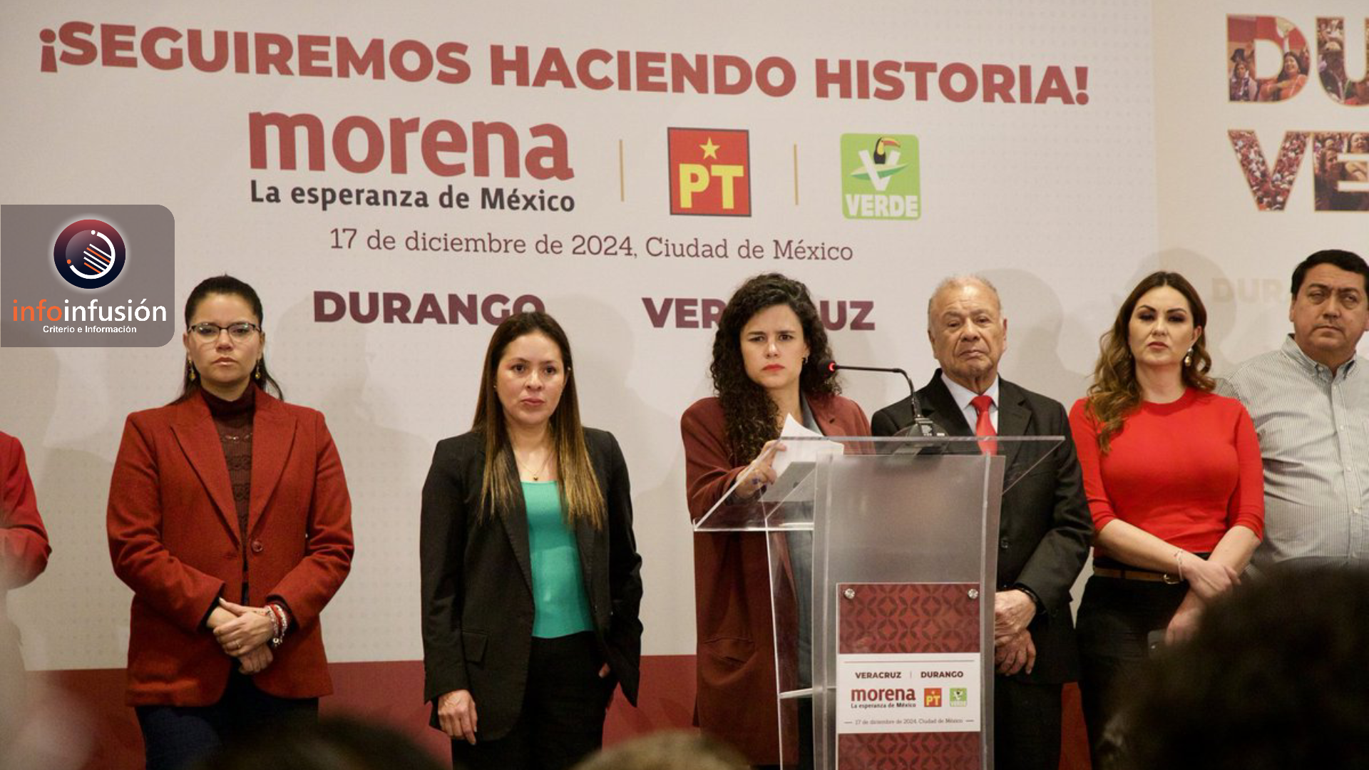 Morena, PT y PVEM confirman alianza rumbo a elecciones locales en Durango y Veracruz