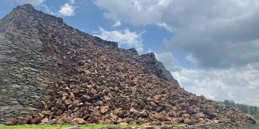 Pirámide prehispánica en Michoacán colapsa tras intensas lluvias