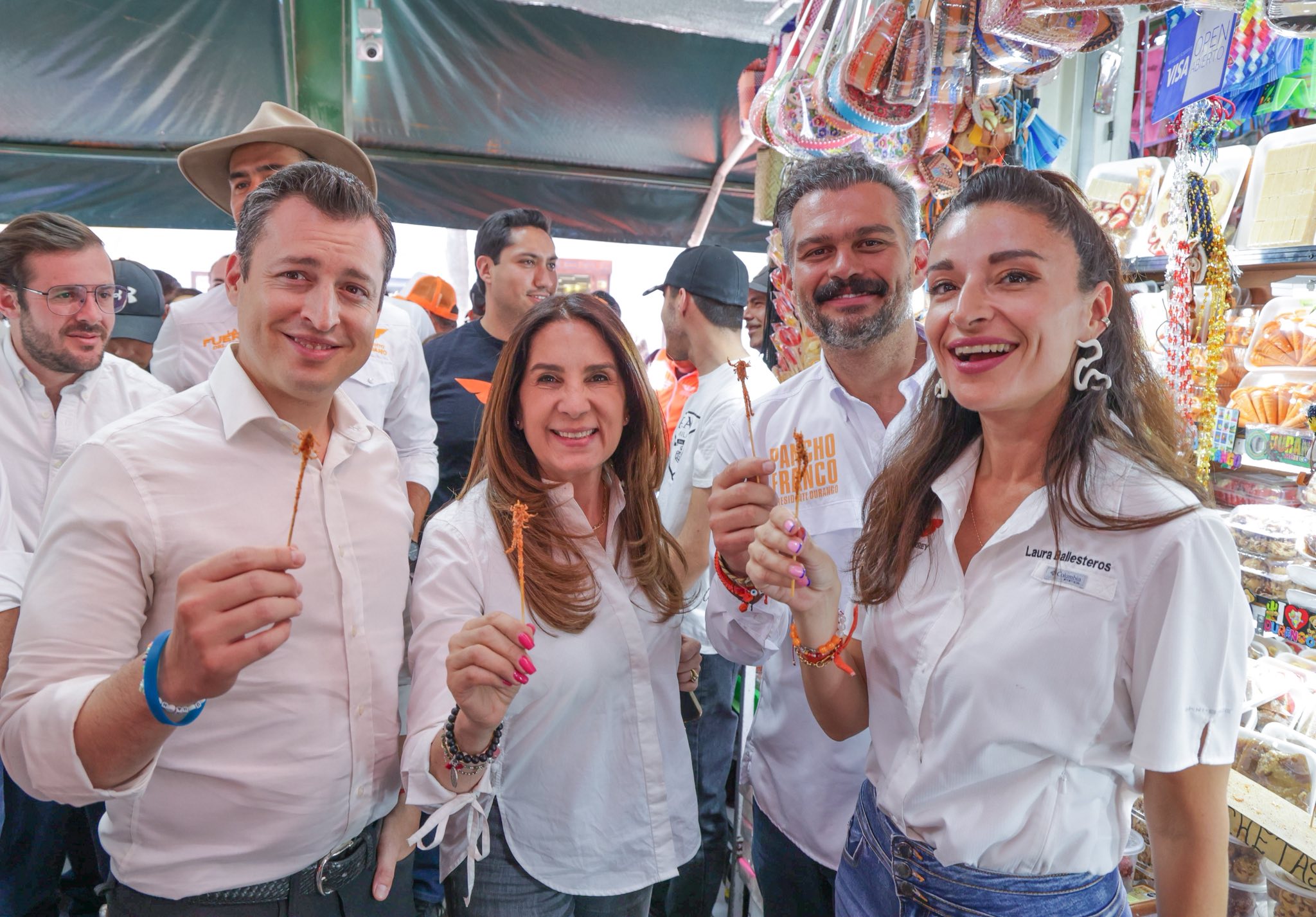 Aquí se respira cambio: Franco y Colosio recorren el corazón de Durango