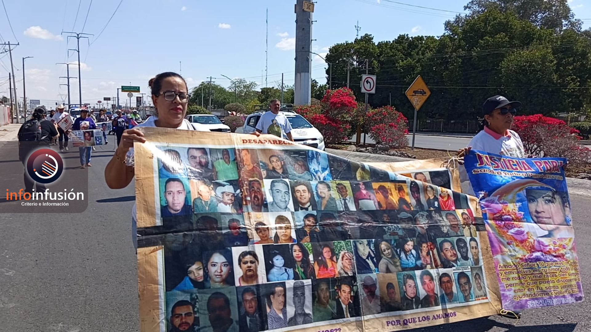 “Otro 10 de mayo sin ellos”: Madres Buscadoras marchan por sus desaparecidos en la Laguna