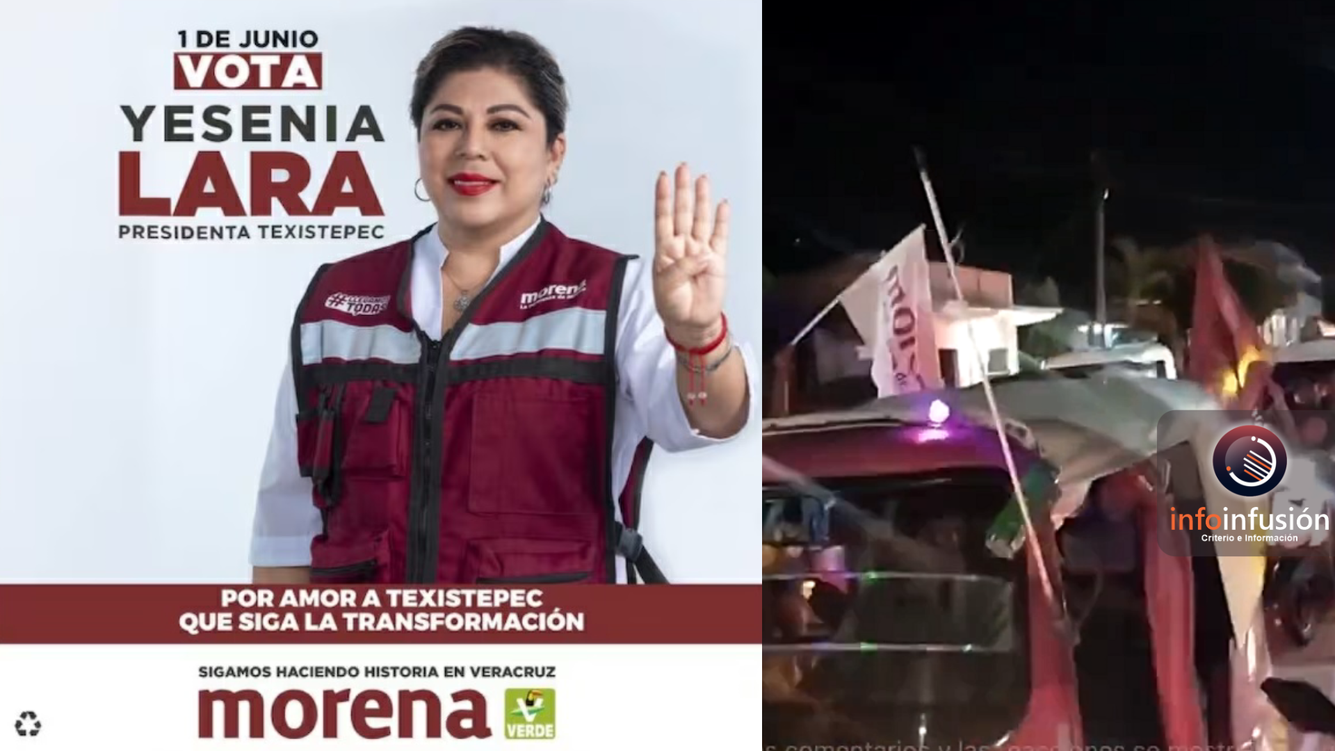 Asesinan a candidata de Morena en Veracruz durante acto de campaña