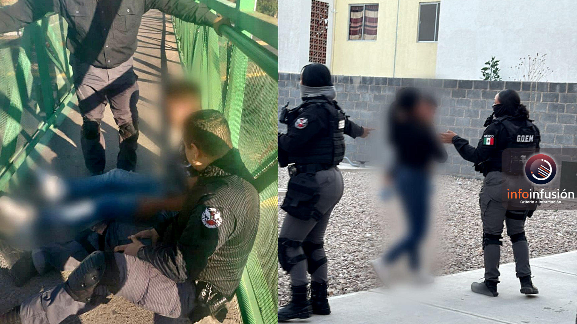 Policías municipales salvan a dos personas de autolesionarse