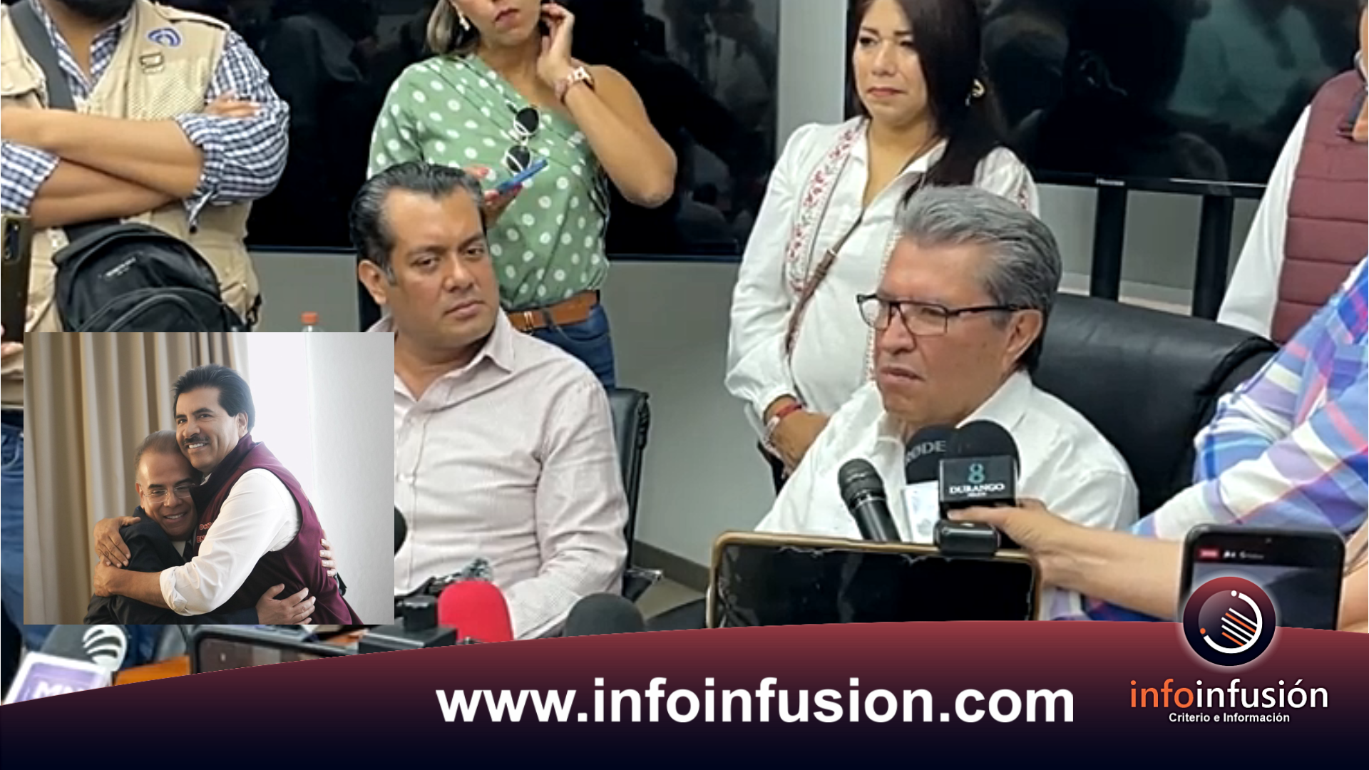 Monreal media en conflicto entre periodista y candidato de Morena