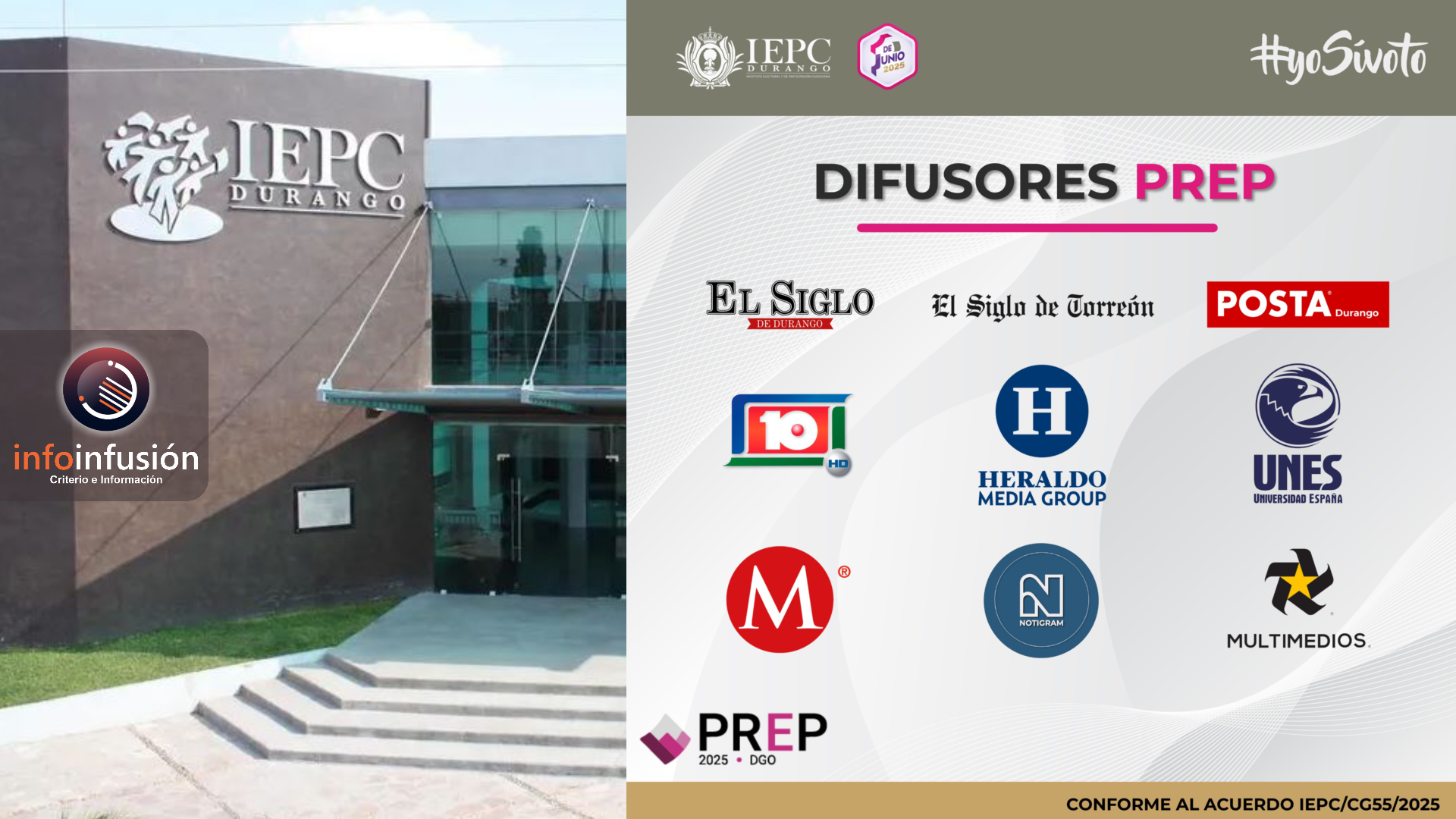 Aprueba IEPC a medios que serán difusores oficiales del PREP