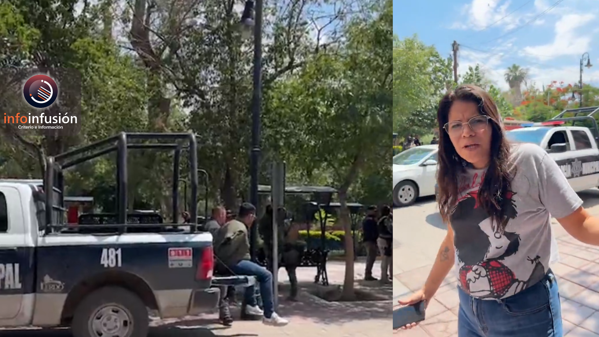 Policías apuntan con armas y detienen a coordinador de Flora Leal en Lerdo