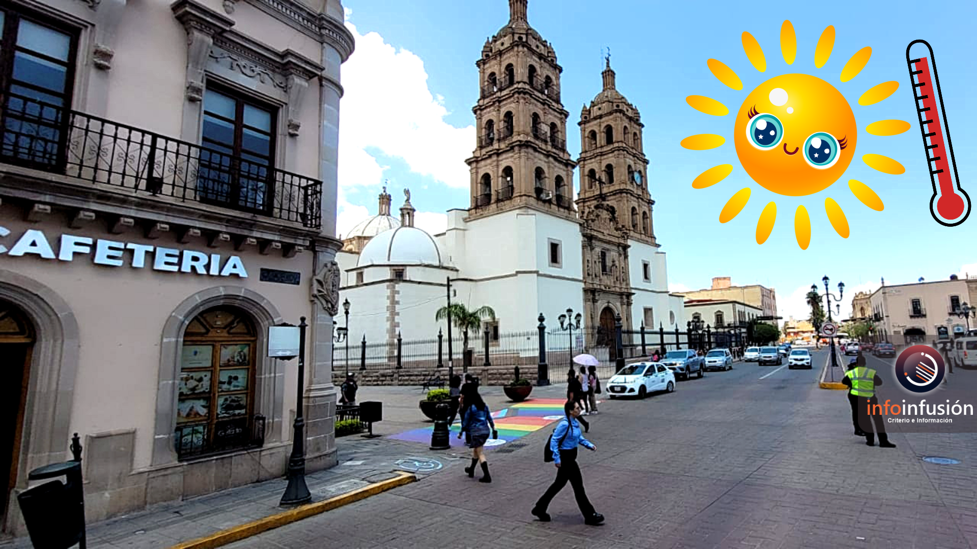 Durango capital registra 40 grados, su temperatura más alta del año