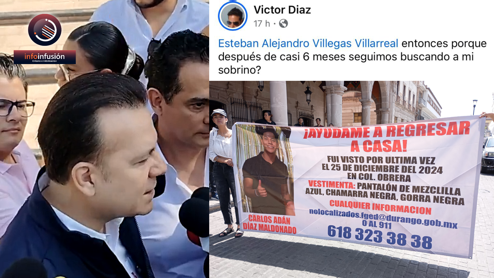 Reprochan al gobernador el mentir sobre desaparecidos en Durango