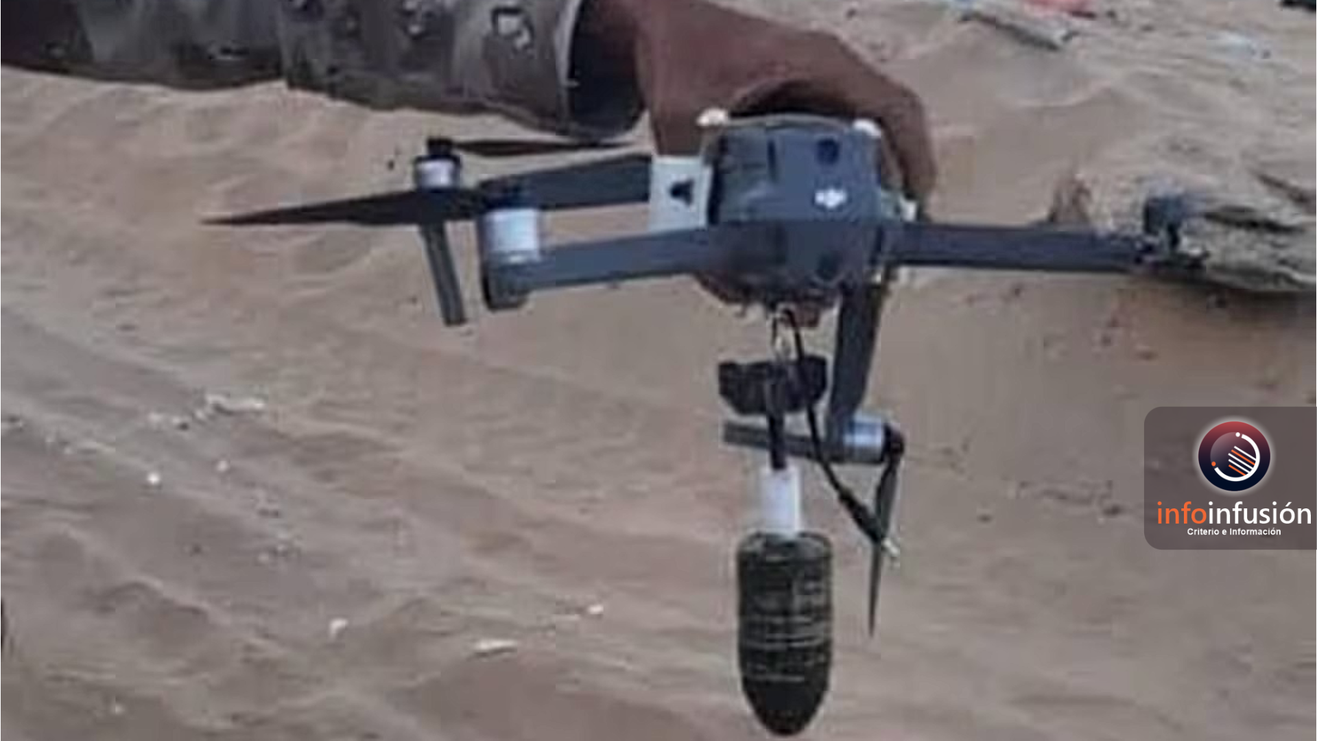 Medios locales reportan ataque con dron en Pueblo Nuevo