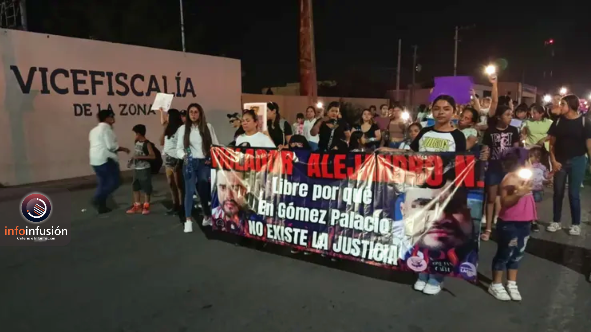 Marchan por justicia y contra jueces señalados en Gómez Palacio