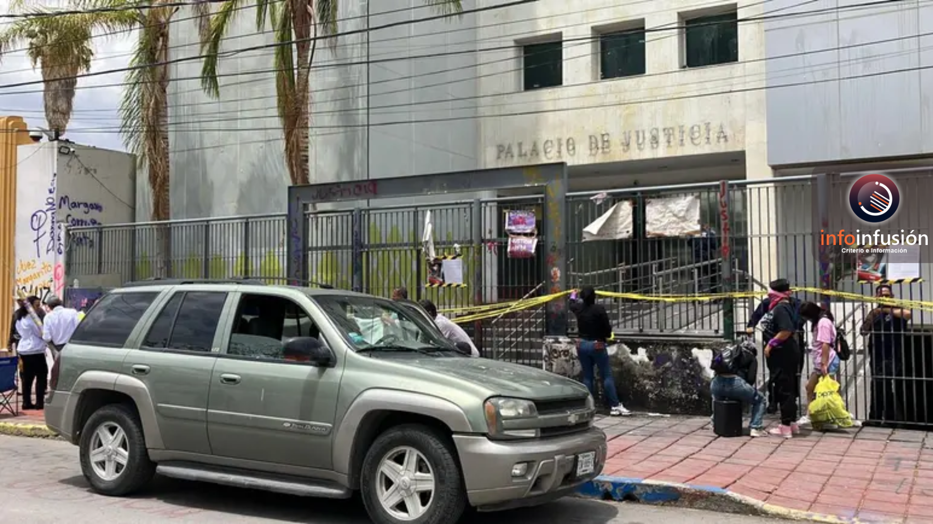 Toman Palacio de Justicia en GP por a adulto mayor que podría perder su casa