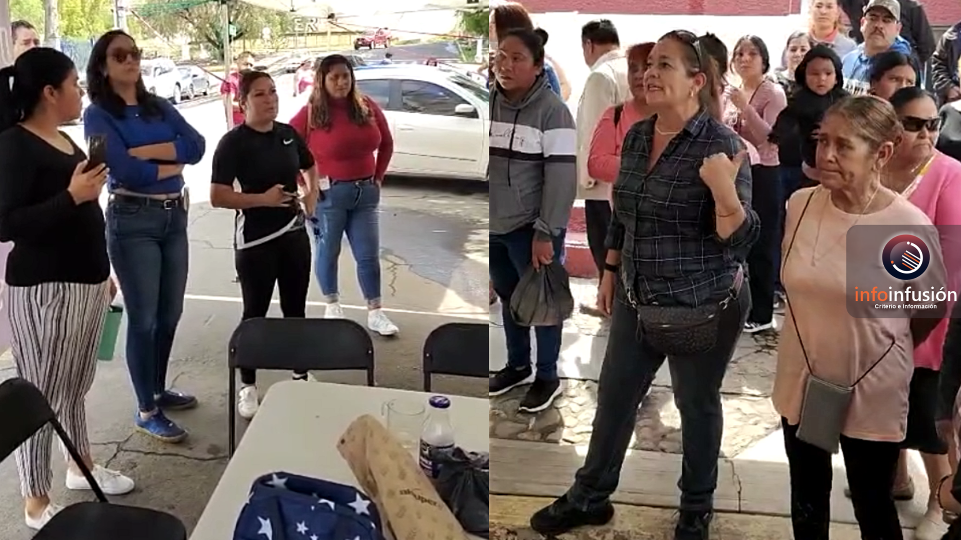 Chocan grupos inconformes en delegación de Bienestar