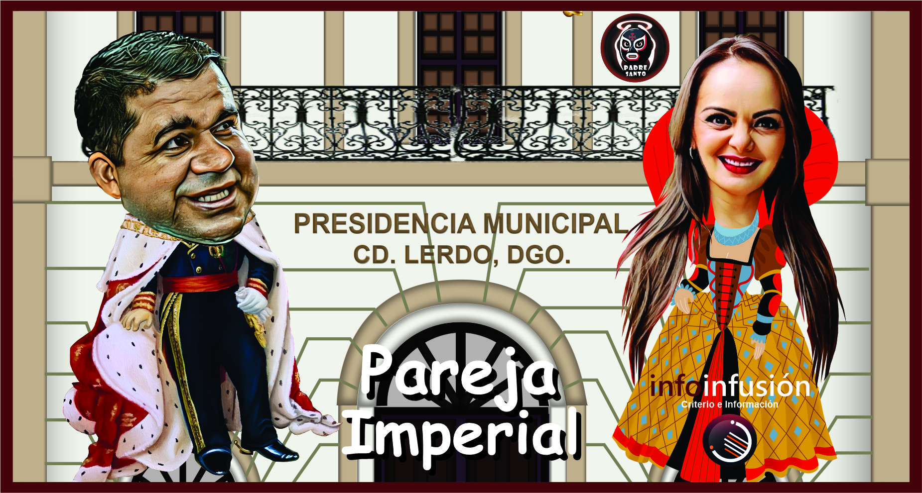 Pareja Imperial / por Padre Santo, monero del bien contra el mal en InfoInfusion.