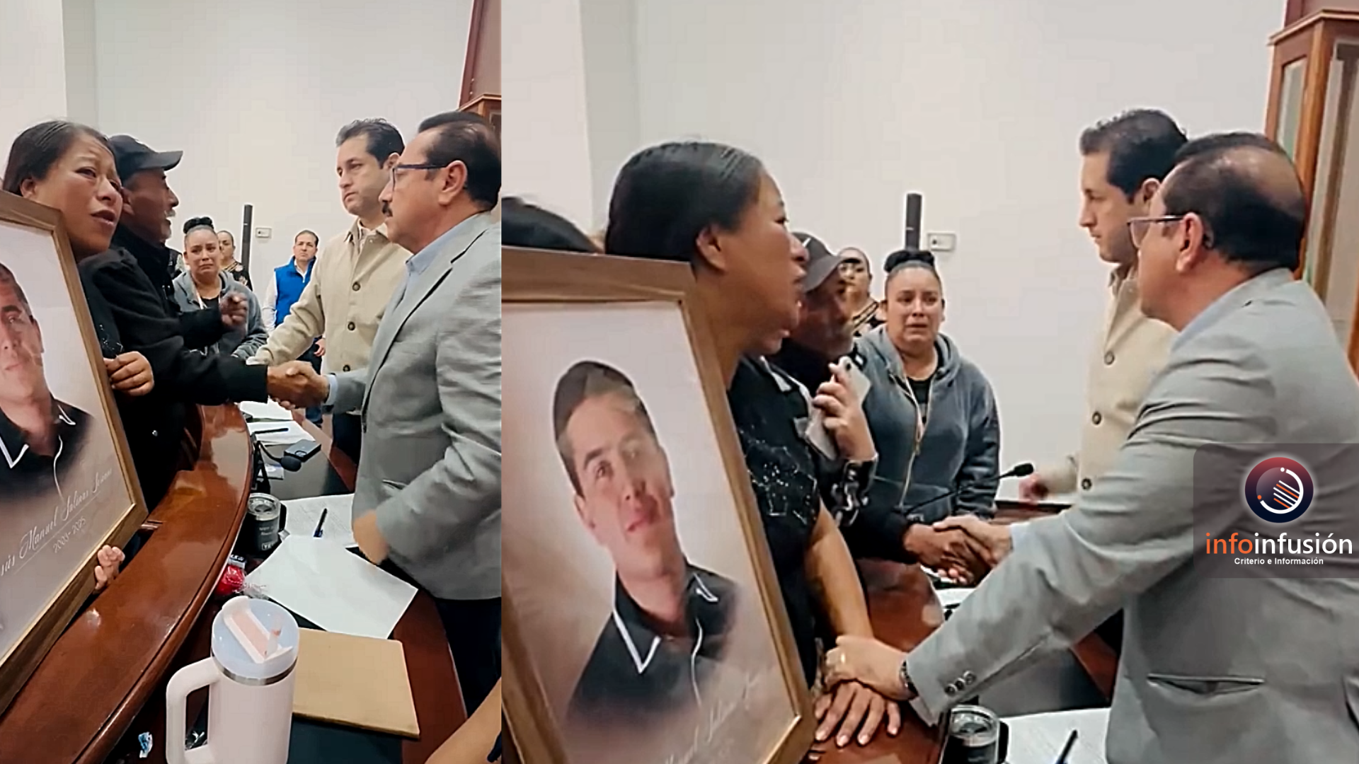 Madre de “Chuy” confronta a gobiernos estatal y municipal en Cabildo