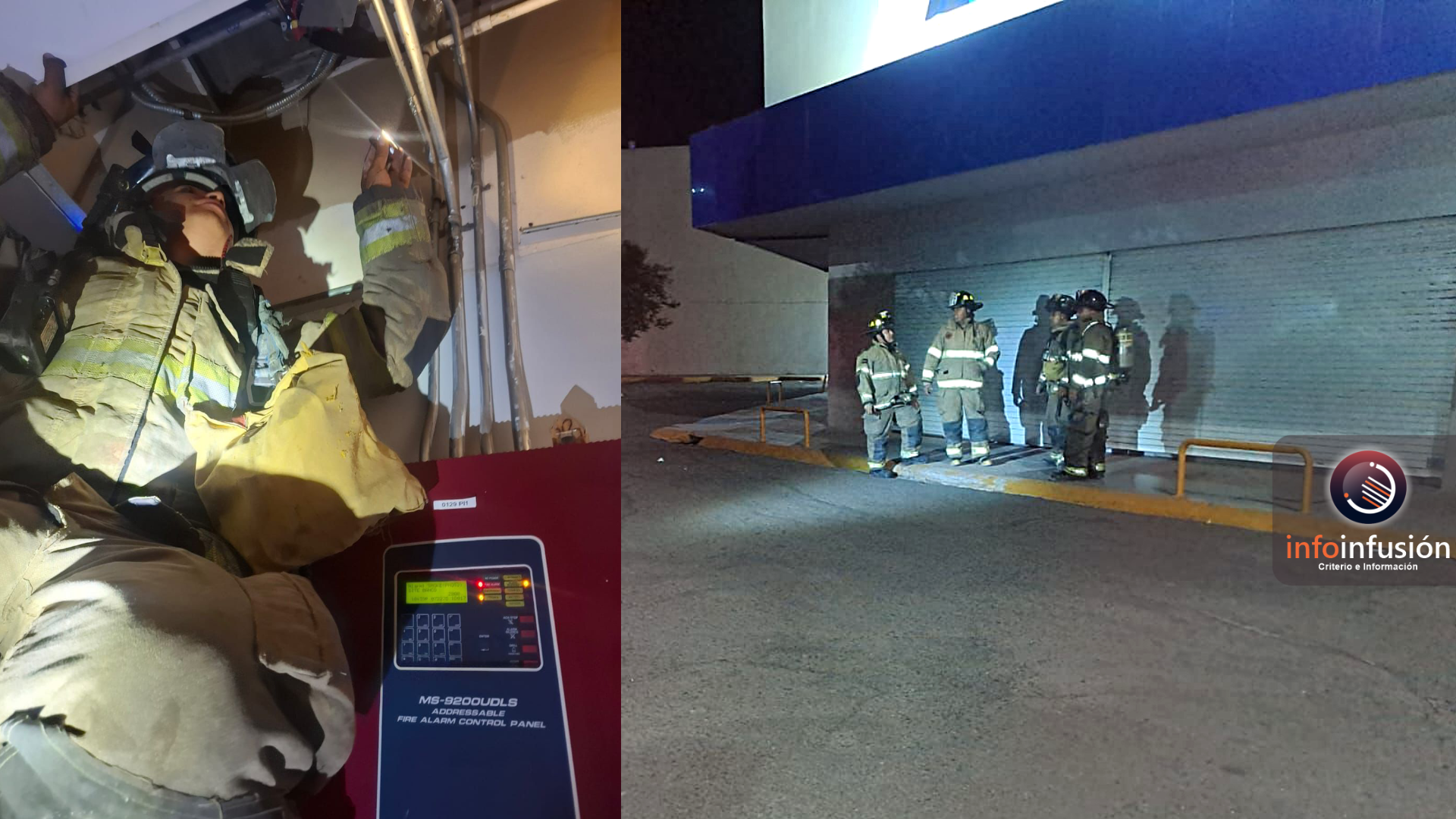 Aparente alarma de incendio moviliza a Bomberos en tienda Coppel Jardines