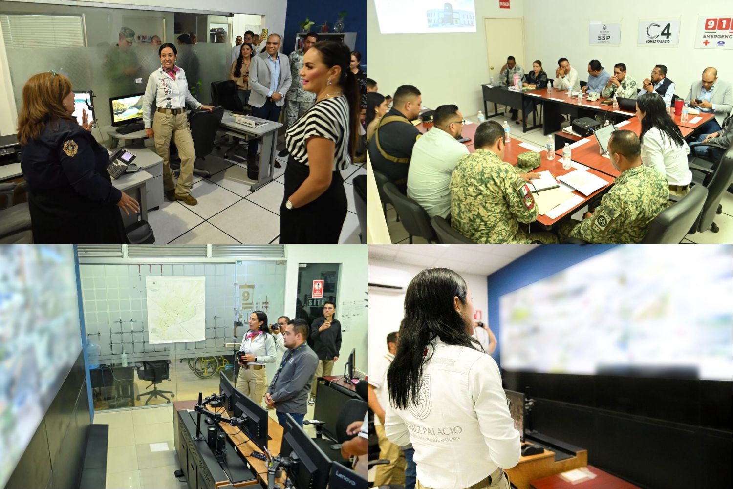 Betzabé Martínez reafirma su compromiso con la seguridad de los Gomezpalatinos