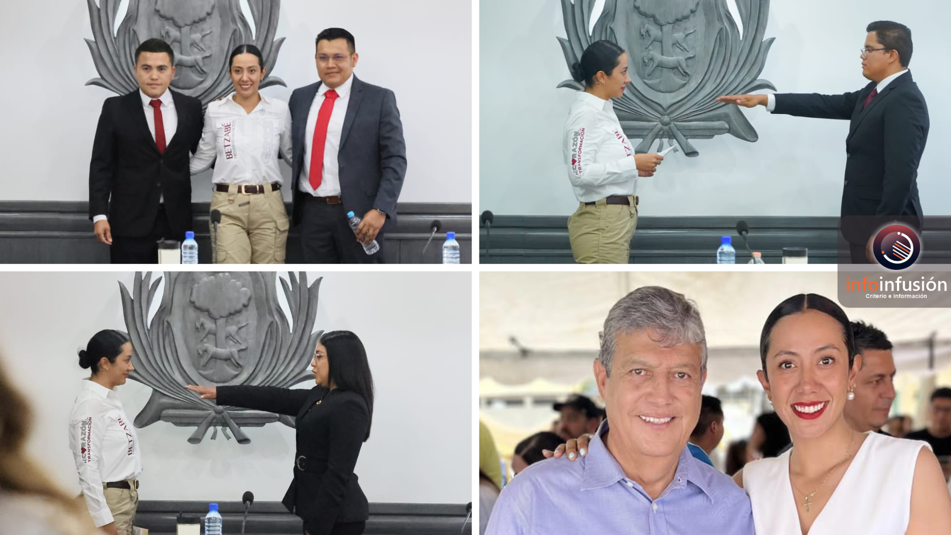 Ellas y ellos son los directores nombrados por Betzabé en Gómez Palacio