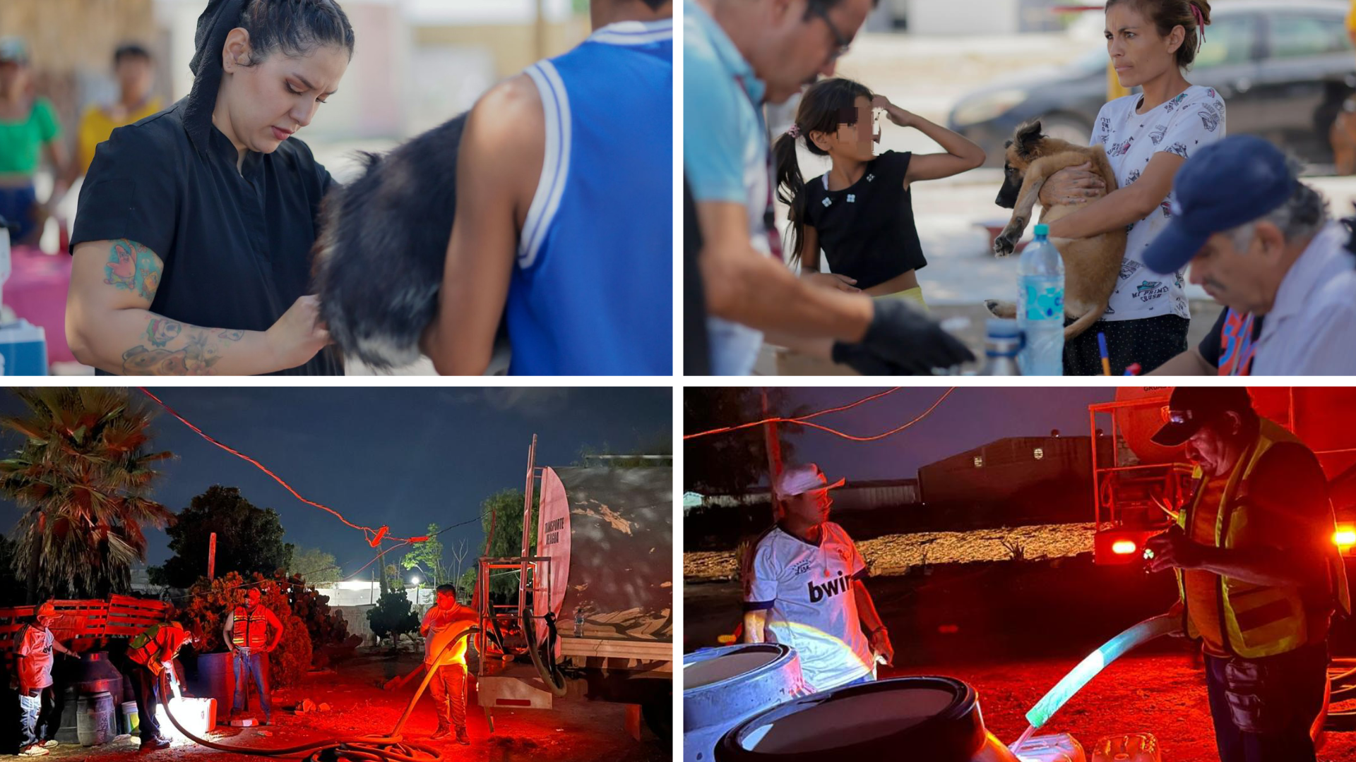 Salud Municipal de Gómez Palacio lleva brigada de vacunación de mascotas a Las Agavias