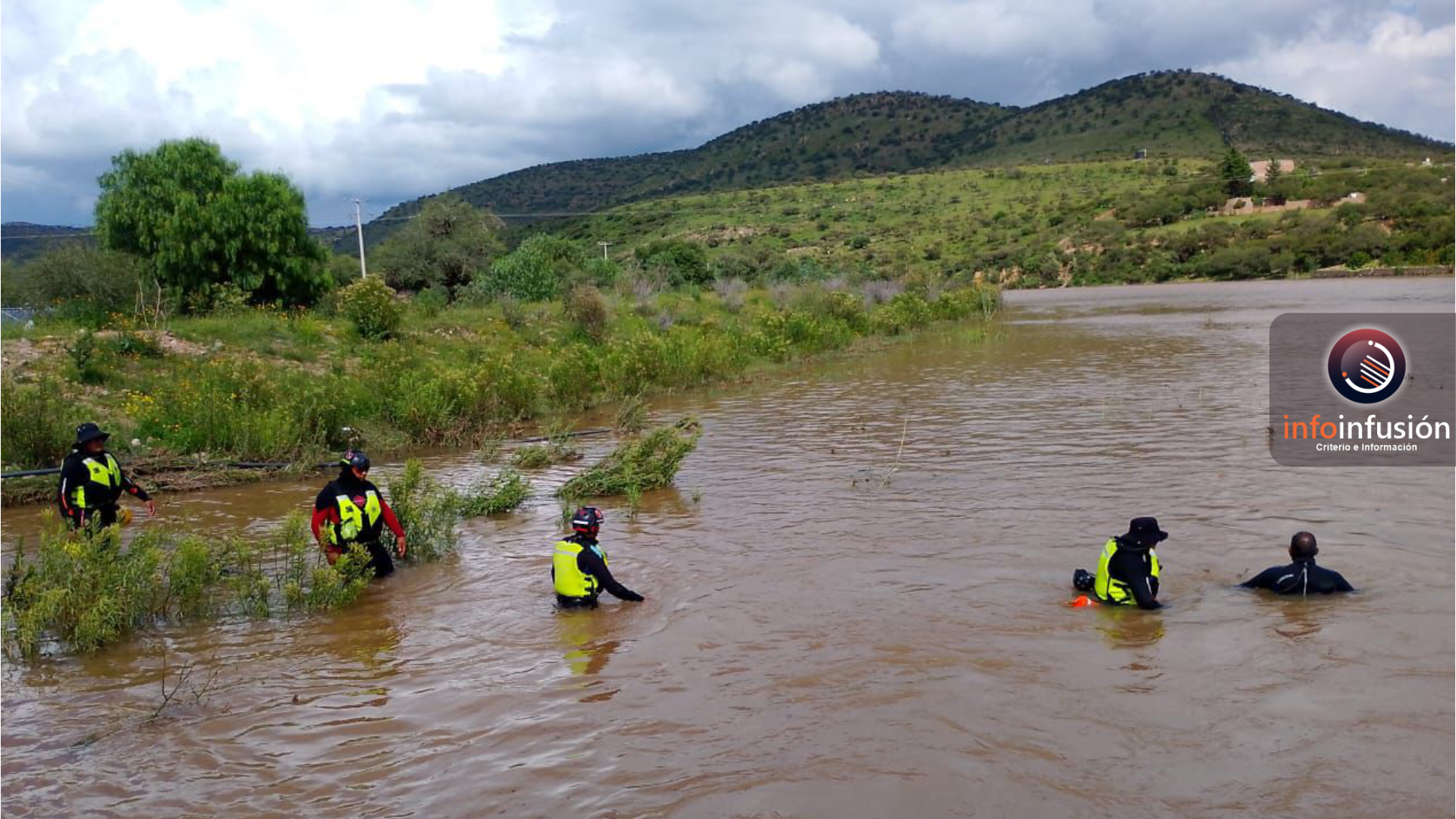 Sigue búsqueda de hombre en río de Súchil; dos mujeres ya fueron halladas sin vida