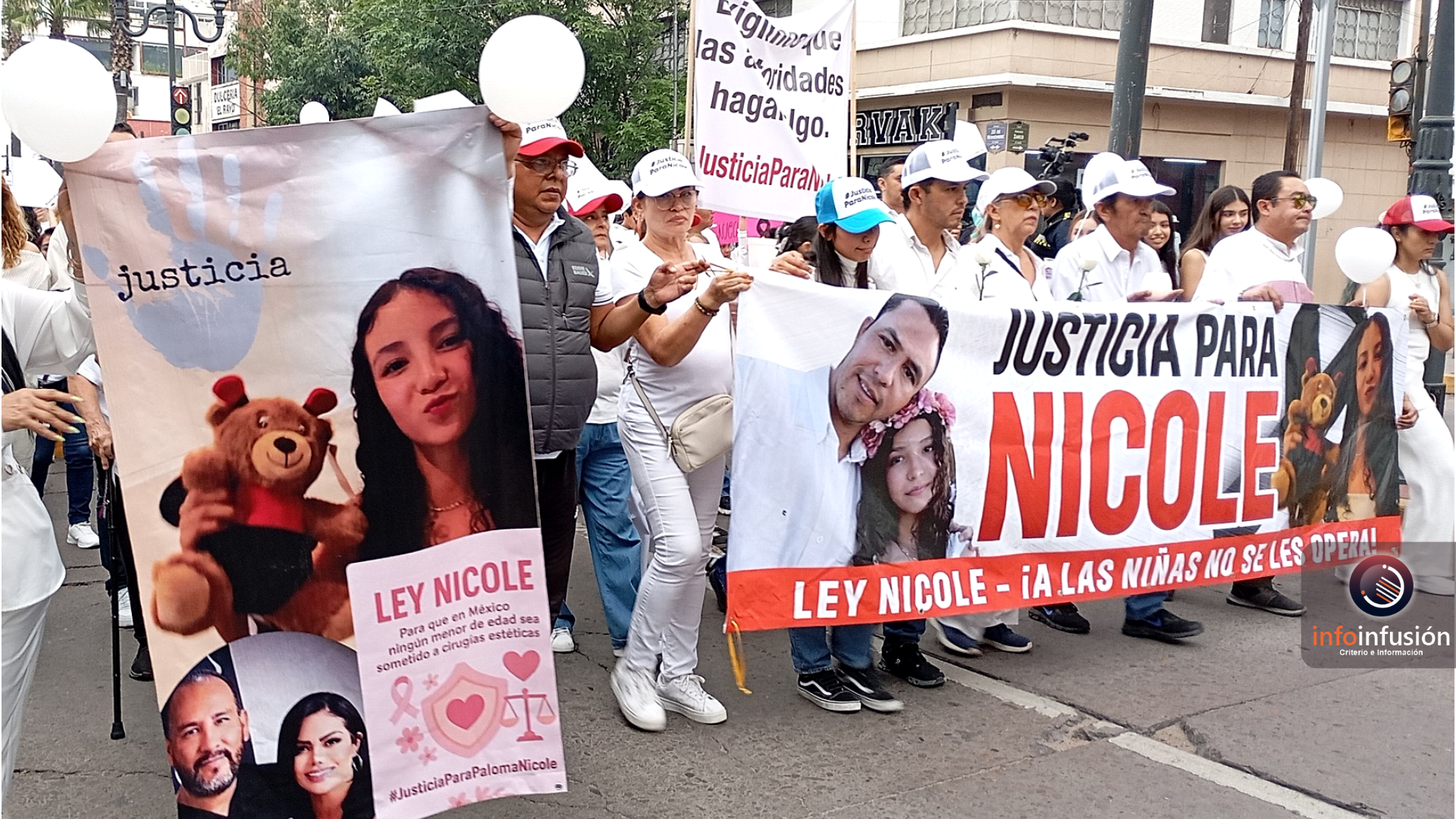 Durango marcha por justicia para Paloma Nicole