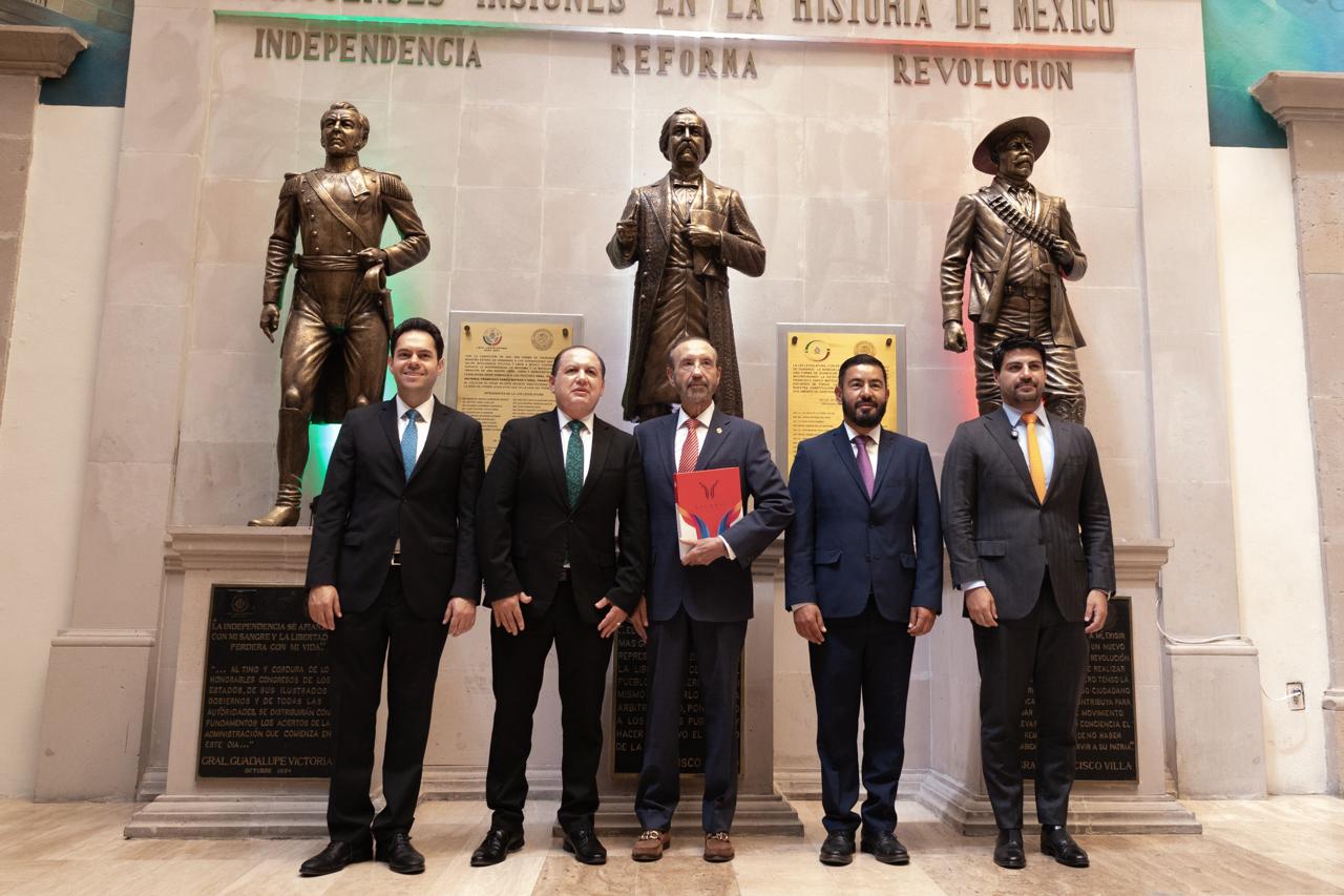 Recibe Congreso el Tercer Informe de Gobierno de Esteban Villegas