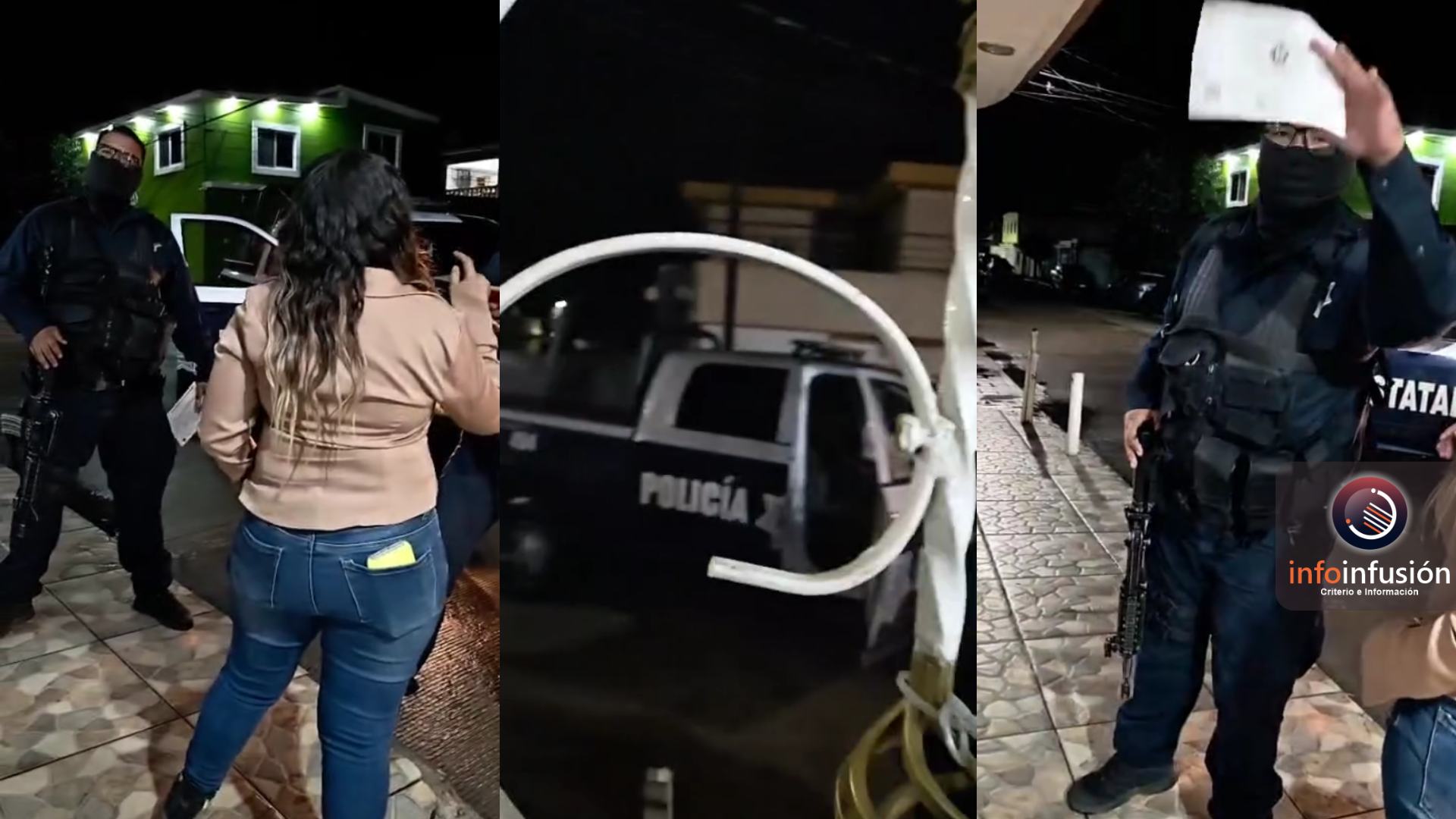 Denuncian a policías estatales por presunto abuso de autoridad