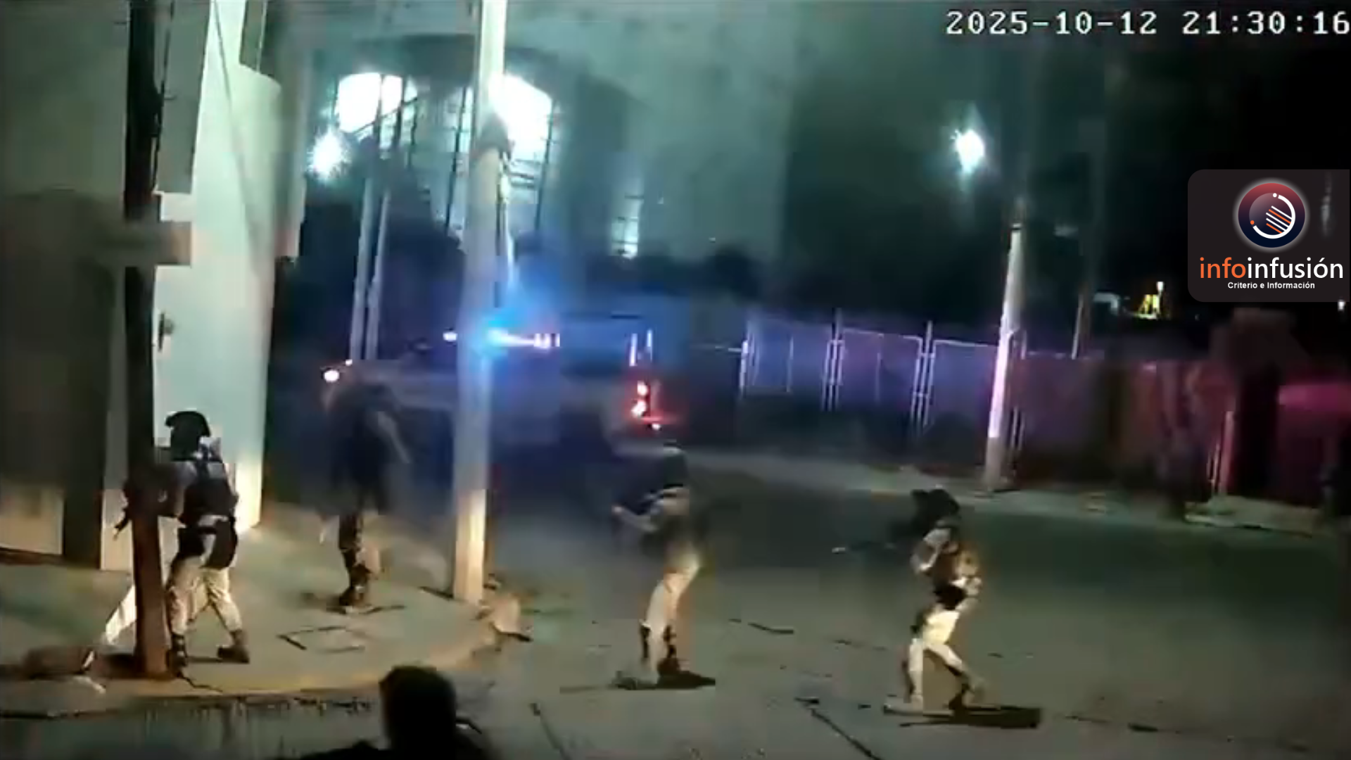 Balacera y fuerte operativo alarma a vecinos en Los Remedios