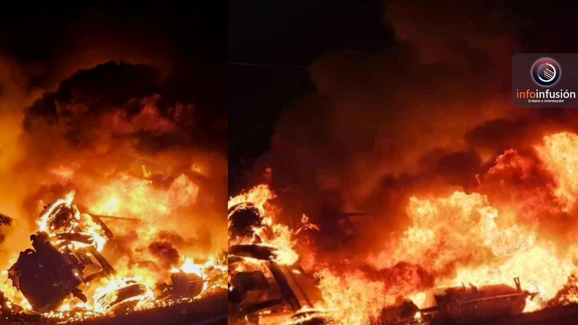 Tráiler termina en llamas en carretera Gómez Palacio – Jiménez