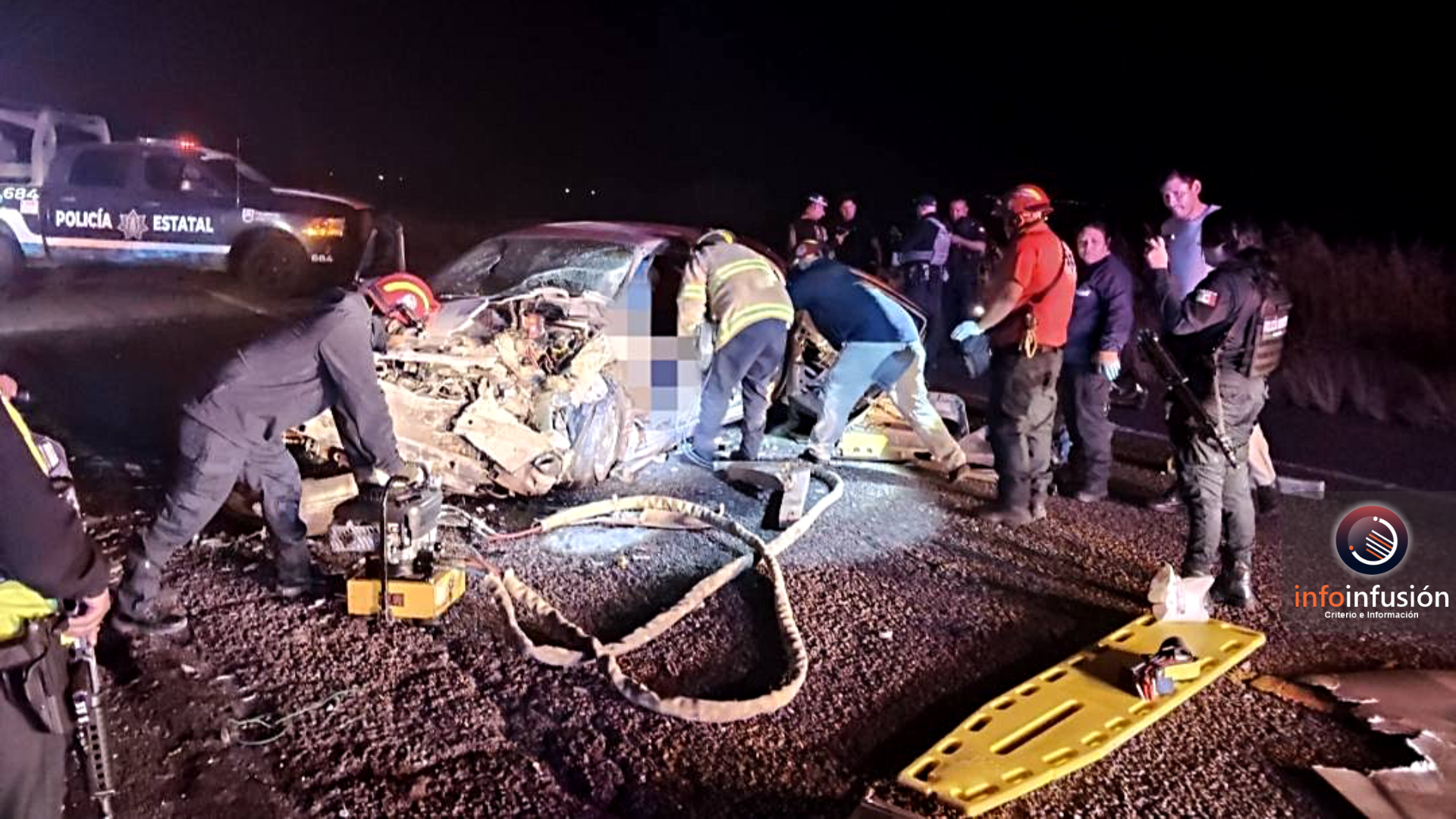 Duranguense gravemente herido tras choque en carretera a Sombrerete