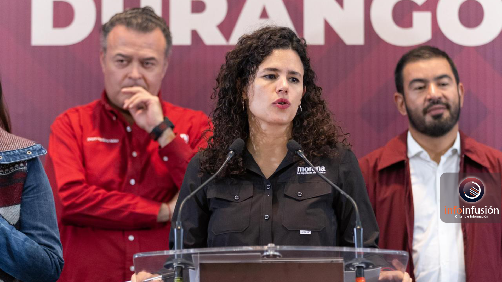 Luisa Alcalde vuelve a señalar intromisión del Gobierno de Durango en elecciones