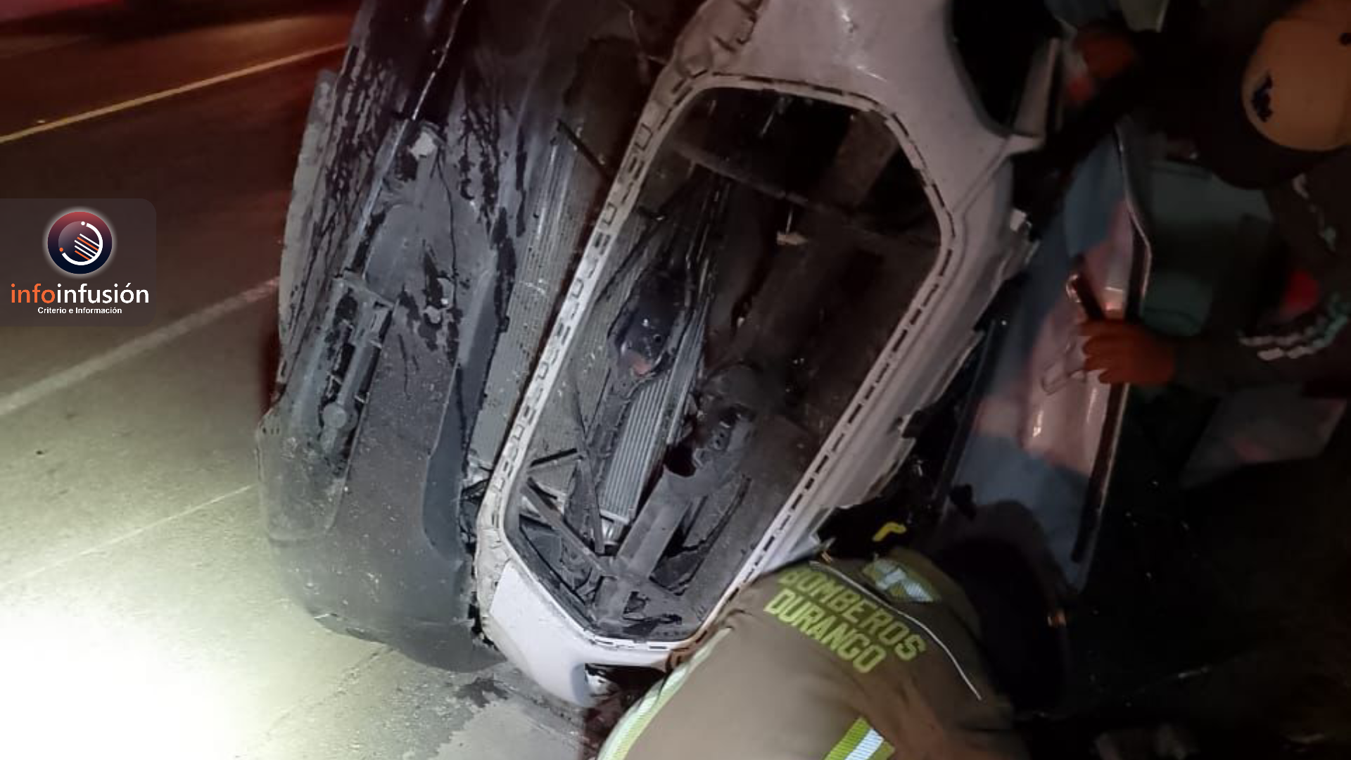 Muere adulto mayor tras accidente en la Durango–Parral