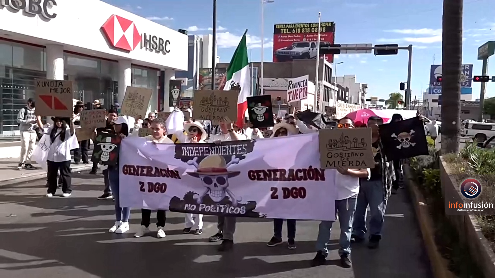 Generación Z se moviliza contra inseguridad y corrupción