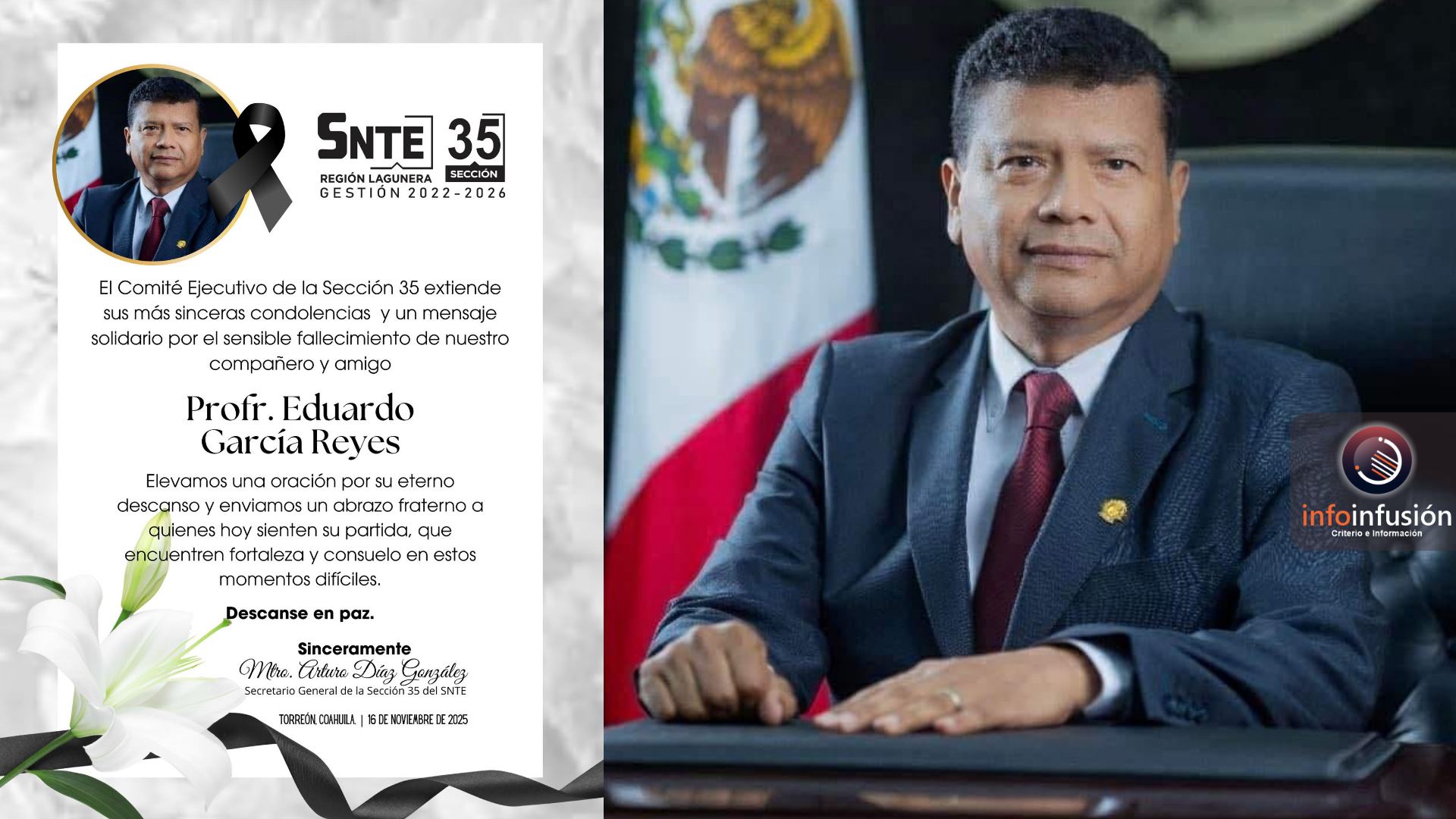Muere el exdiputado local morenista, Eduardo García Reyes