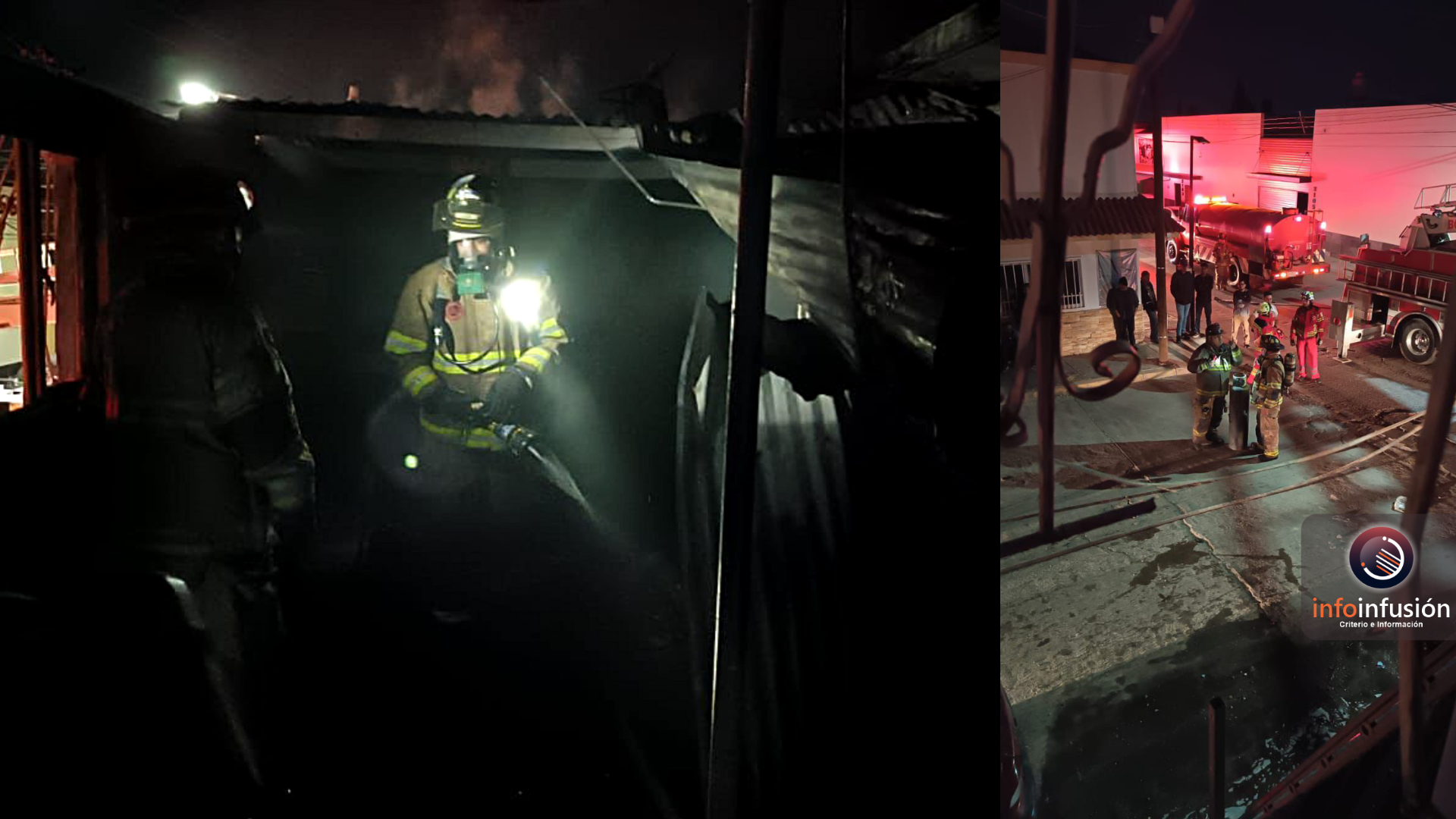 Incendio en colonia Cuarto Centenario moviliza a cuerpos de emergencia