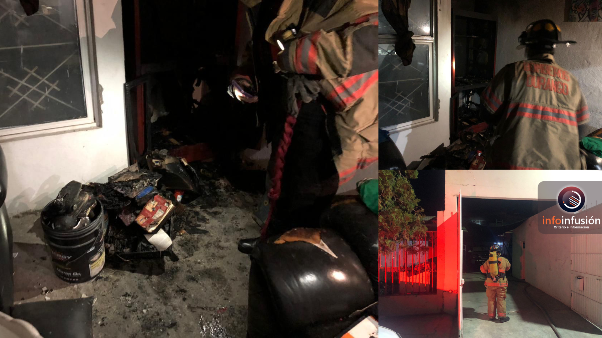 Altar provoca incendio en vivienda de colonia Azcapotzalco