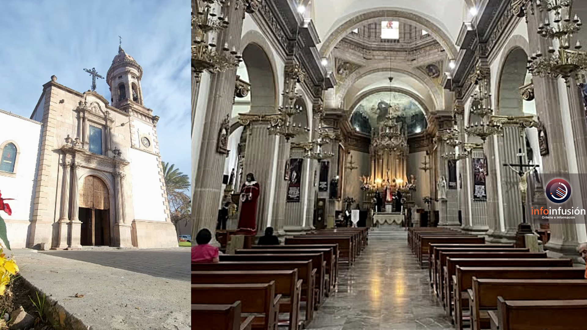 Reportan robo en el templo de San Agustín