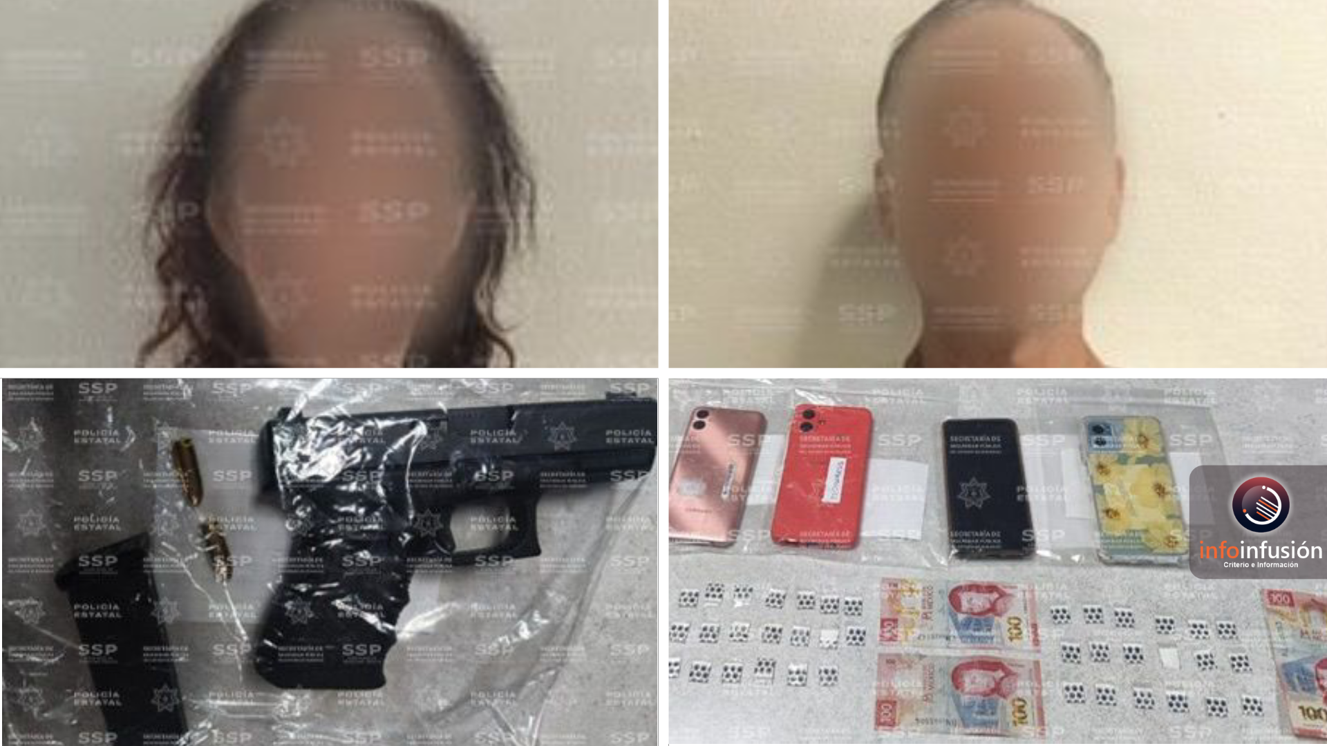 Caen presuntos narcomenudistas en la colonia Benigno Montoya