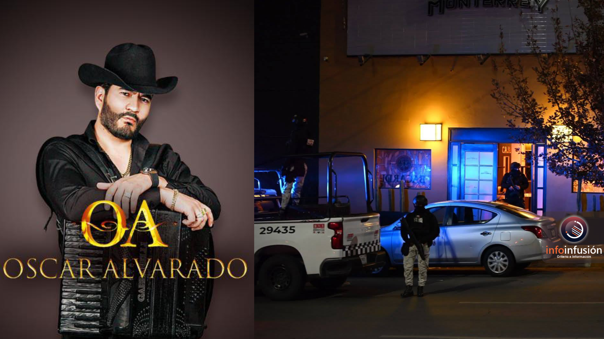 Realizan cateo en antro donde atacaron a cantante Óscar Alvarado